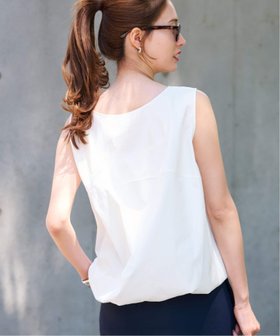 【フレームワーク/FRAMeWORK】のノースリフォルムブラウス 人気、トレンドファッション・服の通販 founy(ファニー) ファッション Fashion レディースファッション Fashion for Women トップス・カットソー Cut & Sew Tops シャツ・ブラウス・オフィスカジュアル Elegant Blouses & Button-Ups タイプライター Typewriter Fabric, Crisp Cotton ブラウジング Blouson Silhouette, Cinched Waist |ID:prp329100004600094
