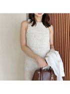 【スナイデル/SNIDEL】のSustainableニットタンクトップス IVR[003]|ID:prp329100004600097