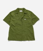 【サタデイズ ニューヨークシティ/SATURDAYS NYC】のDani Nylon Camp Collar Shirt キミドリ(34)|ID: prp329100004600103 ipo3291000000032701062