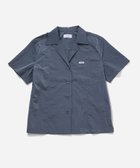 【サタデイズ ニューヨークシティ/SATURDAYS NYC】のDani Nylon Camp Collar Shirt ネイビー(40)|ID: prp329100004600103 ipo3291000000032701063
