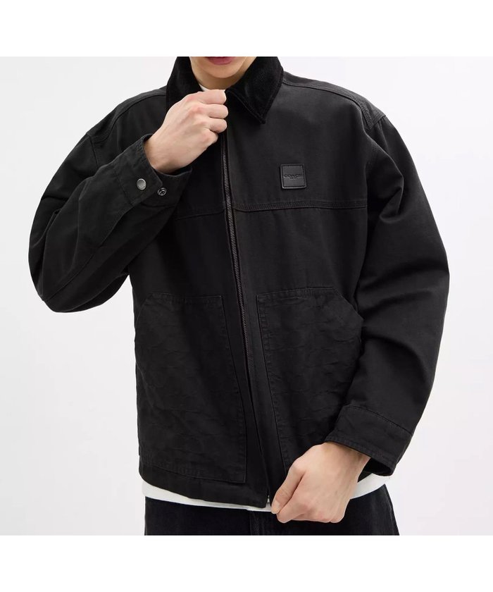 【その他のブランド/Other】の【公式】ワーク ジャケット インテリア・キッズ・メンズ・レディースファッション・服の通販 founy(ファニー) https://founy.com/ ファッション Fashion メンズファッション Men's Style Online ジップ Zip ジャケット Jacket スリーブ Sleeve トリミング Trimming フロント Front ポケット Pocket メンズ Mens ワーク Work 洗える Washable |ID: prp329100004600110 ipo3291000000032701096