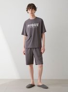 【ジェラートピケ オム/GELATO PIQUE HOMME / MEN】の【HOMME】【接触冷感】ファンクションピケロゴハーフパンツ DGRY[008]|ID: prp329100004600117 ipo3291000000032701131