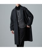 【ナノ ユニバース/nano universe / MEN】のウールカシミヤ二重織りメルトンダブルブレスコート チャコール3|ID: prp329100004600122 ipo3291000000032701197