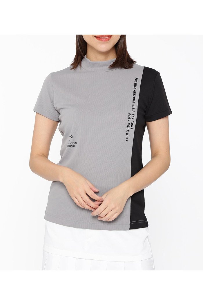 【その他のブランド/Other】の高通気ジャージ半袖ハイネックシャツ LADIES LINE PERFORMANCE (LADIES) インテリア・キッズ・メンズ・レディースファッション・服の通販 founy(ファニー) https://founy.com/ ファッション Fashion レディースファッション Ladies' Fashion Online トップス・カットソー Tops/Tshirt シャツ/ブラウス Shirts/Blouses ゴルフ Golf ジャージ Jersey ストレッチ Stretch ハイネック High Neck リゾート Resort 半袖 Short Sleeve |ID: prp329100004600125 ipo3291000000032701214