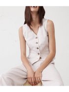 【バナナリパブリック ファクトリーストア/BANANA REPUBLIC FACTORY STORE】のBANANA REPUBLIC FACTORY STORE リネンブレンド クラシックベスト FLAX_F99|ID: prp329100004600128 ipo3291000000032701251