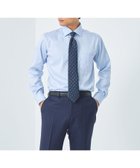 【その他のブランド/Other】のコットン ヘリンボーン ショートワイドカラー ドレスシャツ -イージーアイロン- LT.BLUE|ID: prp329100004600136 ipo3291000000032701310