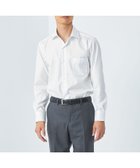 【その他のブランド/Other】のコットン ヘリンボーン ショートワイドカラー ドレスシャツ -イージーアイロン- WHITE|ID: prp329100004600136 ipo3291000000032701311