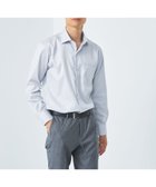 【その他のブランド/Other】のコットン ヘリンボーン ショートワイドカラー ドレスシャツ -イージーアイロン- LT.GRAY|ID: prp329100004600136 ipo3291000000032701312