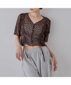 【ジーナシス/JEANASiS】のパッチワークレースドロストブラウス 人気、トレンドファッション・服の通販 founy(ファニー) ファッション Fashion レディースファッション Fashion for Women トップス・カットソー Cut & Sew Tops シャツ・ブラウス・オフィスカジュアル Elegant Blouses & Button-Ups おすすめ Recommended / Our Picks コンパクト Compact, Small Size デニム Denim, Jeans Material トレンド Trend, Trending Now パッチワーク Patchwork, Mixed Fabric フロント Front, Front Design ボトム Bottoms, Lower Wear レース Lace, Lace Fabric ワイド Wide, Wide Fit thumbnail ブラウン|ID: prp329100004600138 ipo3291000000033056841