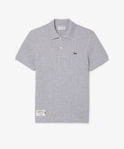【ラコステ/LACOSTE / MEN】のスクエアニットポロシャツ グレー|ID: prp329100004600157 ipo3291000000032701451