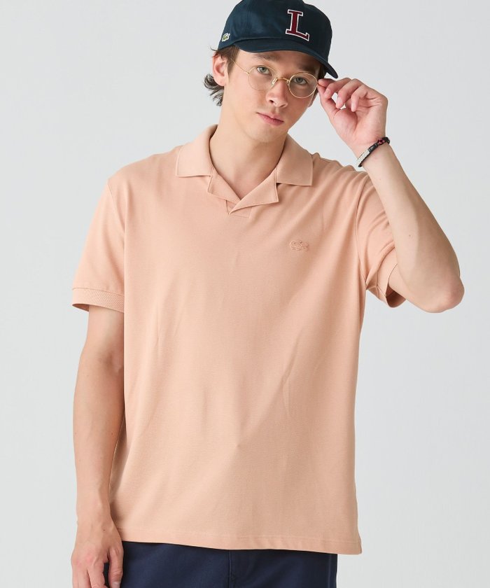 【ラコステ/LACOSTE / MEN】のオープンカラーポロシャツ インテリア・キッズ・メンズ・レディースファッション・服の通販 founy(ファニー) https://founy.com/ ファッション Fashion メンズファッション Men's Style Online ストレッチ Stretch フィット Fit ベーシック Basic ポロシャツ Polo Shirt リラックス Relax 鹿の子 Pique |ID: prp329100004600159 ipo3291000000032701458