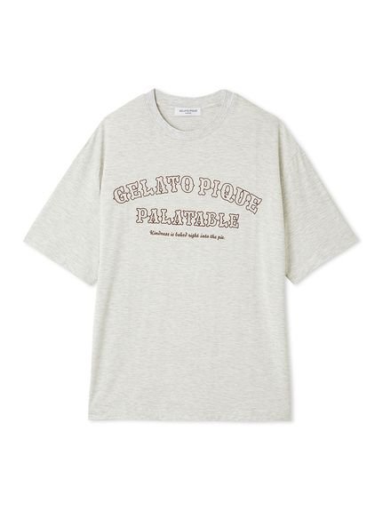 【ジェラートピケ オム/GELATO PIQUE HOMME / MEN】の【HOMME】【接触冷感】ダイナーロゴTシャツ インテリア・キッズ・メンズ・レディースファッション・服の通販 founy(ファニー) https://founy.com/ ファッション Fashion メンズファッション Men's Style Online おすすめ Recommend なめらか Smooth ハーフ Half プリント Print モチーフ Motif |ID: prp329100004600165 ipo3291000000032701492