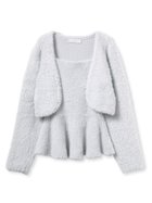 【セルフォード/CELFORD】のファーライクニットアンサンブル 人気、トレンドファッション・服の通販 founy(ファニー) ファッション Fashion レディースファッション Ladies' Fashion Online トップス・カットソー Tops/Tshirt ニット Knit Tops アンサンブル Knit Ensemble おすすめ Recommend アンサンブル Ensemble ハイネック High Neck ボレロ Bolero 冬 Winter 雑誌 Magazine thumbnail LGRY[005]|ID: prp329100004600181 ipo3291000000032701635