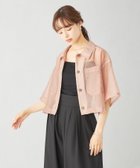 【その他のブランド/Other】のEMMEL REFINES EM ビッグポケット シアーシャツ PINK|ID: prp329100004600189 ipo3291000000032701708