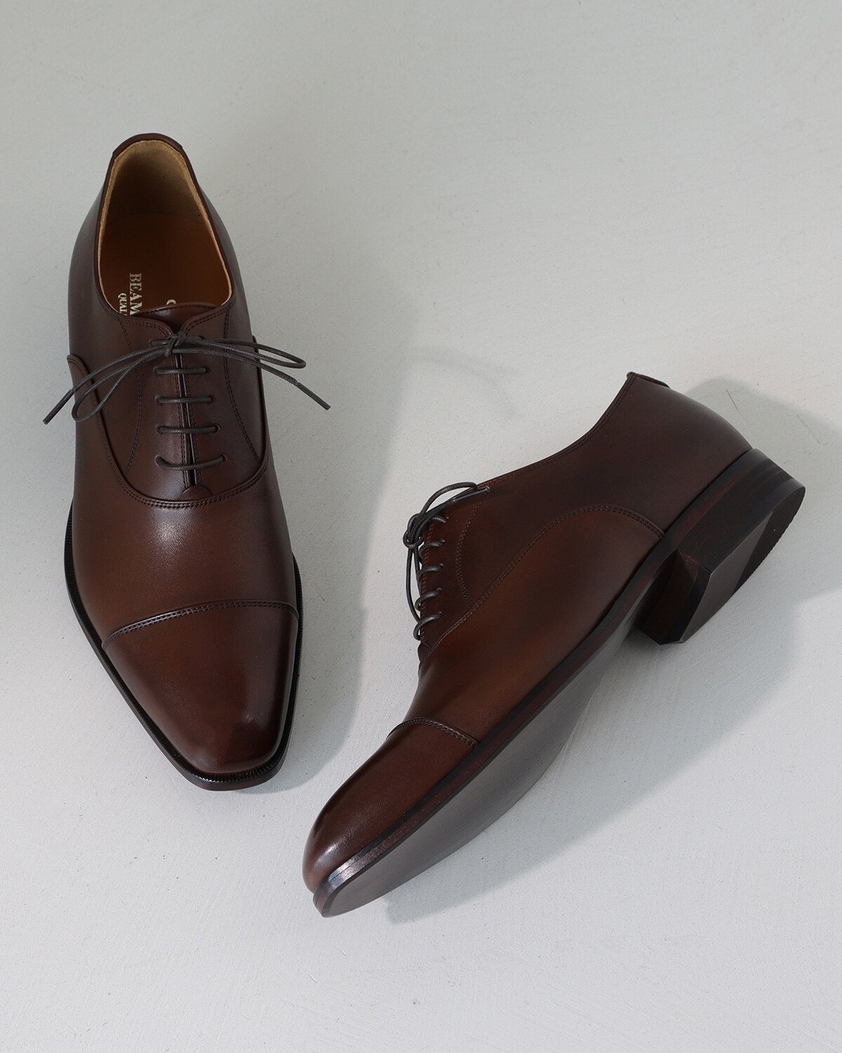 【ビームス ハート/BEAMS HEART / MEN】のBEAMS HEART / ストレートチップ オックスフォード シューズ インテリア・キッズ・メンズ・レディースファッション・服の通販 founy(ファニー) 　ファッション　Fashion　メンズファッション　Men's Style Online　シューズ・靴　Shoes/Men　オケージョン　Occasion　クッション　Cushion　シューズ　Shoes　ストレート　Straight　ドレス　Dress　モチーフ　Motif　ライニング　Lining　日本製　Made In Japan　D.BROWN|ID: prp329100004600191 ipo3291000000032701720