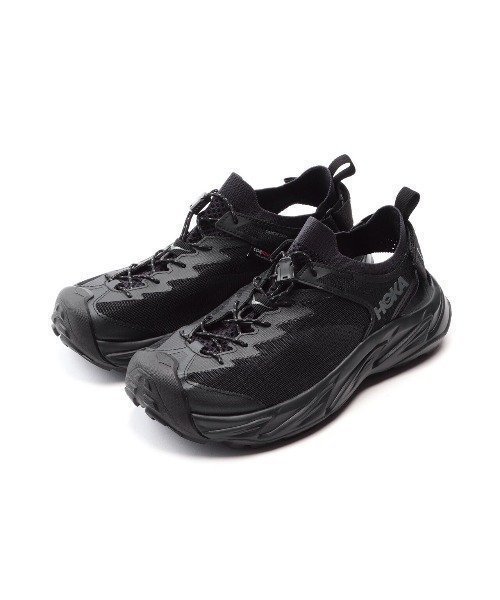 【ビーバー/BEAVER / MEN】のHOKA ONEONE/ホカオネオネ HOPARA 2 ホパラ2 インテリア・キッズ・メンズ・レディースファッション・服の通販 founy(ファニー) 　ファッション　Fashion　メンズファッション　Fashion for Men　サンダル　Sandals, Summer Shoes　シューズ　Shoes, Footwear　メッシュ　Mesh, Net Fabric　ランニング　Running, Running Wear, Activewear, Jogging　ブラック|ID: prp329100004600192 ipo3291000000032701725