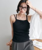 【ディスコート/Discoat】のカップ付レイヤードキャミソール 人気、トレンドファッション・服の通販 founy(ファニー) ファッション Fashion レディースファッション Ladies' Fashion Online トップス・カットソー Tops/Tshirt キャミソール / ノースリーブ No Sleeves キャミ Cami キャミソール Camisole thumbnail ブラック|ID: prp329100004600225 ipo3291000000032701918