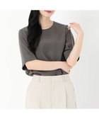 【ストロベリーフィールズ/STRAWBERRY FIELDS】のTブラウス 人気、トレンドファッション・服の通販 founy(ファニー) ファッション Fashion レディースファッション Ladies' Fashion Online トップス・カットソー Tops/Tshirt シャツ/ブラウス Shirts/Blouses thumbnail チャコールグレー|ID: prp329100004600226 ipo3291000000032701923