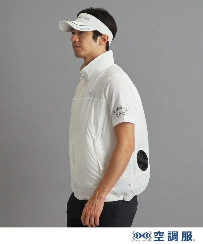 【アダバット/adabat / MEN】の【ファン別売り】 「空調服」ベスト インテリア・キッズ・メンズ・レディースファッション・服の通販 founy(ファニー) https://founy.com/ ファッション Fashion メンズファッション Men's Style Online おすすめ Recommend ゴルフ Golf シンプル Simple ビーチ Beach ベスト Vest ポケット Pocket |ID: prp329100004600232 ipo3291000000032701944