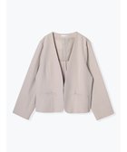 【その他のブランド/Other】の洗える/UV Wクロスノーカラージャケット(セットアップ可) ベージュ|ID: prp329100004600264 ipo3291000000032702253