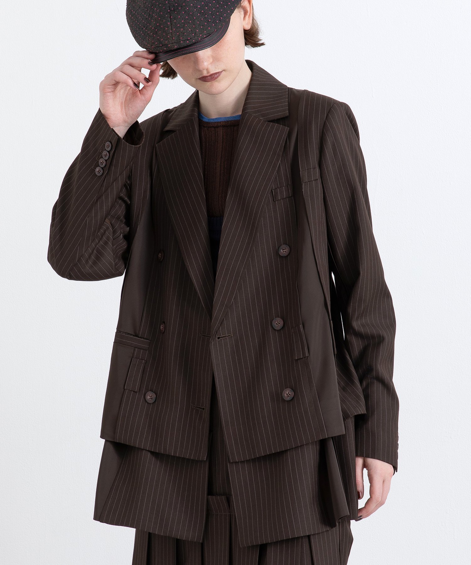 【アウラアイラ/AULA AILA】の2WAY LOOSE JACKET インテリア・キッズ・メンズ・レディースファッション・服の通販 founy(ファニー) 　ファッション　Fashion　レディースファッション　Fashion for Women　アウター　Coat / Outerwear Collection　レディースジャケット・軽アウター　Jackets　冬　Winter / This Winter　A/W・秋冬　Autumn/Winter　BROWN|ID: prp329100004600285 ipo3291000000032702460