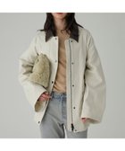 【バビロン/BABYLONE / KIDS】のコットンカルゼバイカラーブルゾン アイボリー52|ID: prp329100004600290 ipo3291000000032702479