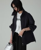 【バビロン/BABYLONE / KIDS】の【多機能素材】スタンドカラードロストブルゾン ネイビー88|ID: prp329100004600295 ipo3291000000032702494