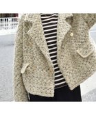 【ルクールブラン/le.coeur blanc】のTORRAZZO DONNAツイードニットPコート ベージュ|ID: prp329100004600304 ipo3291000000032702527