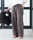 【マイカ ディール/MICA & DEAL】のストライプパンツ BROWN|ID: prp329100004600320 ipo3291000000032702645