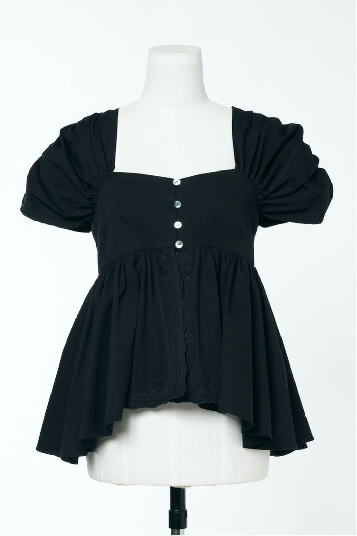 【その他のブランド/Other】のOPEN-BACK GATHERED ORGANIC COTTON TOP インテリア・キッズ・メンズ・レディースファッション・服の通販 founy(ファニー) https://founy.com/ ファッション Fashion レディースファッション Ladies' Fashion Online ワンピース Dress ギャザー Gather サテン Satin フロント Front レース Race エレガント 上品 Elegant |ID: prp329100004600334 ipo3291000000032702757