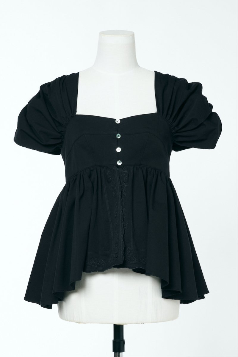 【その他のブランド/Other】のOPEN-BACK GATHERED ORGANIC COTTON TOP 人気、トレンドファッション・服の通販 founy(ファニー) 　ファッション　Fashion　レディースファッション　Ladies' Fashion Online　ワンピース　Dress　ギャザー　Gather　サテン　Satin　フロント　Front　レース　Race　エレガント 上品　Elegant　 other-1|ID: prp329100004600334 ipo3291000000032702757