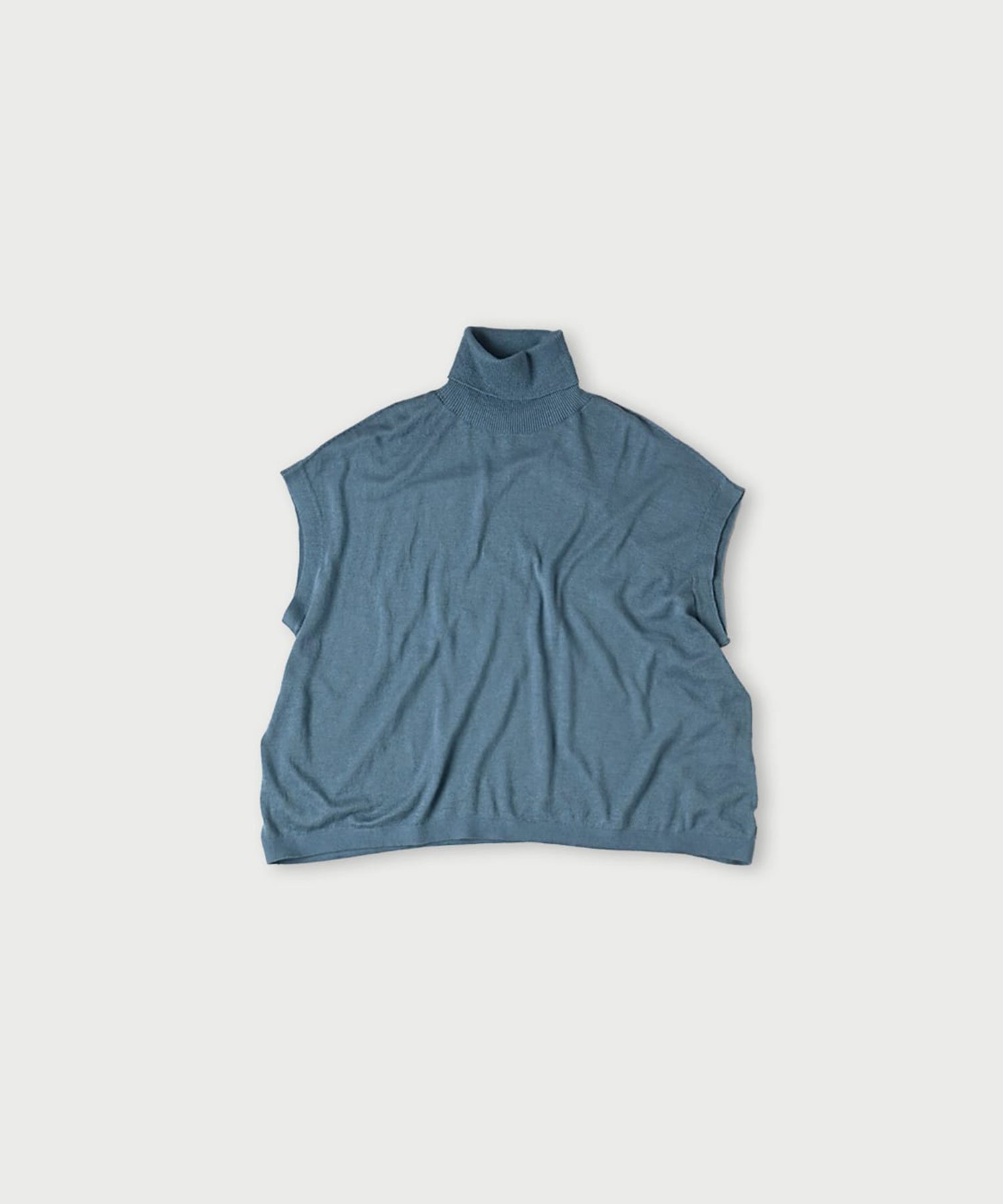 【フォーティファイブ アール/45R】のホール超ガーゼのMタートル インテリア・キッズ・メンズ・レディースファッション・服の通販 founy(ファニー) 　ファッション　Fashion　レディースファッション　Fashion for Women　なめらか　Smooth, Silky Texture　インナー　Innerwear　タートル　Turtleneck, Turtle Collar　タートルネック　Turtleneck, High Neck　ニューヨーク　New York, NYC Style　エレガント 上品　Elegant　ブルー杢|ID: prp329100004600337 ipo3291000000033587262