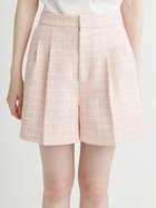 【セルフォード/CELFORD】のバリエーションツイードショートパンツ 人気、トレンドファッション・服の通販 founy(ファニー) ファッション Fashion レディースファッション Ladies' Fashion Online パンツ Pants ハーフ / ショートパンツ Short Pants おすすめ Recommend ショート Short ジャケット Jacket セットアップ Set Up センター Center ツイード Tweed フラット Flat ポケット Pocket 人気 Popularity 今季 This Season thumbnail PNK[066]|ID: prp329100004600361 ipo3291000000032702992