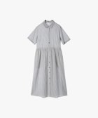 【アニエスベー ファム/agnes b. FEMME】のコットンボイルストライプワンピース 人気、トレンドファッション・服の通販 founy(ファニー) ファッション Fashion レディースファッション Fashion for Women ワンピース Dresses ギャザー Gathered, Ruffled ストライプ Stripe, Striped Pattern thumbnail ブラック|ID: prp329100004600508 ipo3291000000032708342