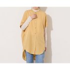 【ピサーノ/PISANO】のヨークギャザー・袖口折り返しチュニック ベージュ|ID: prp329100004600517 ipo3291000000032708416