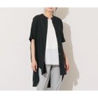 【ピサーノ/PISANO】のヨークギャザー・袖口折り返しチュニック ブラック|ID: prp329100004600517 ipo3291000000032708417
