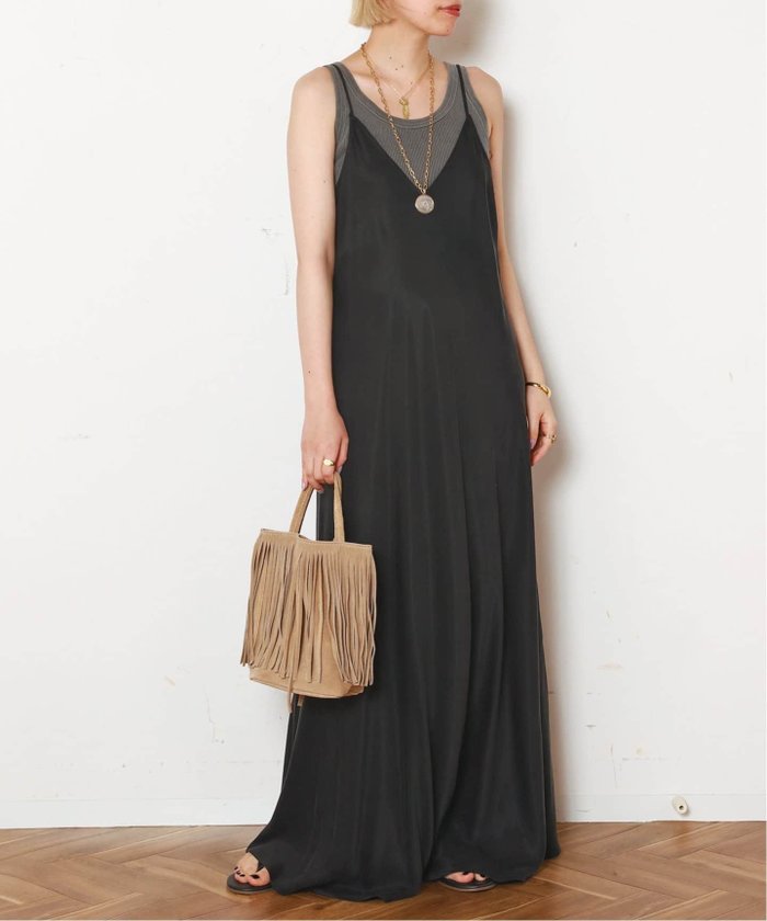 【エーピーストゥディオ/AP STUDIO】の* Cu/R Camisole Dress インテリア・キッズ・メンズ・レディースファッション・服の通販 founy(ファニー) https://founy.com/ ファッション Fashion レディースファッション Fashion for Women ワンピース Dresses フォーマル・パーティードレス・結婚式用ドレス Elegant & Casual Dresses インナー Innerwear キャミソール Camisole, Spaghetti Strap Top ダウン Down, Puffer ドレス Dress, One-Piece フェミニン Feminine, Girly ヴィンテージ Vintage Style |ID: prp329100004600530 ipo3291000000032708491