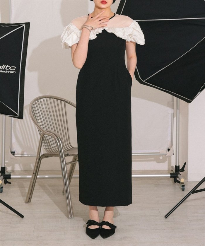【その他のブランド/Other】のribbon mashmallow dress インテリア・キッズ・メンズ・レディースファッション・服の通販 founy(ファニー) https://founy.com/ ファッション Fashion レディースファッション Fashion for Women ワンピース Dresses フォーマル・パーティードレス・結婚式用ドレス Elegant & Casual Dresses |ID: prp329100004600531 ipo3291000000032708505