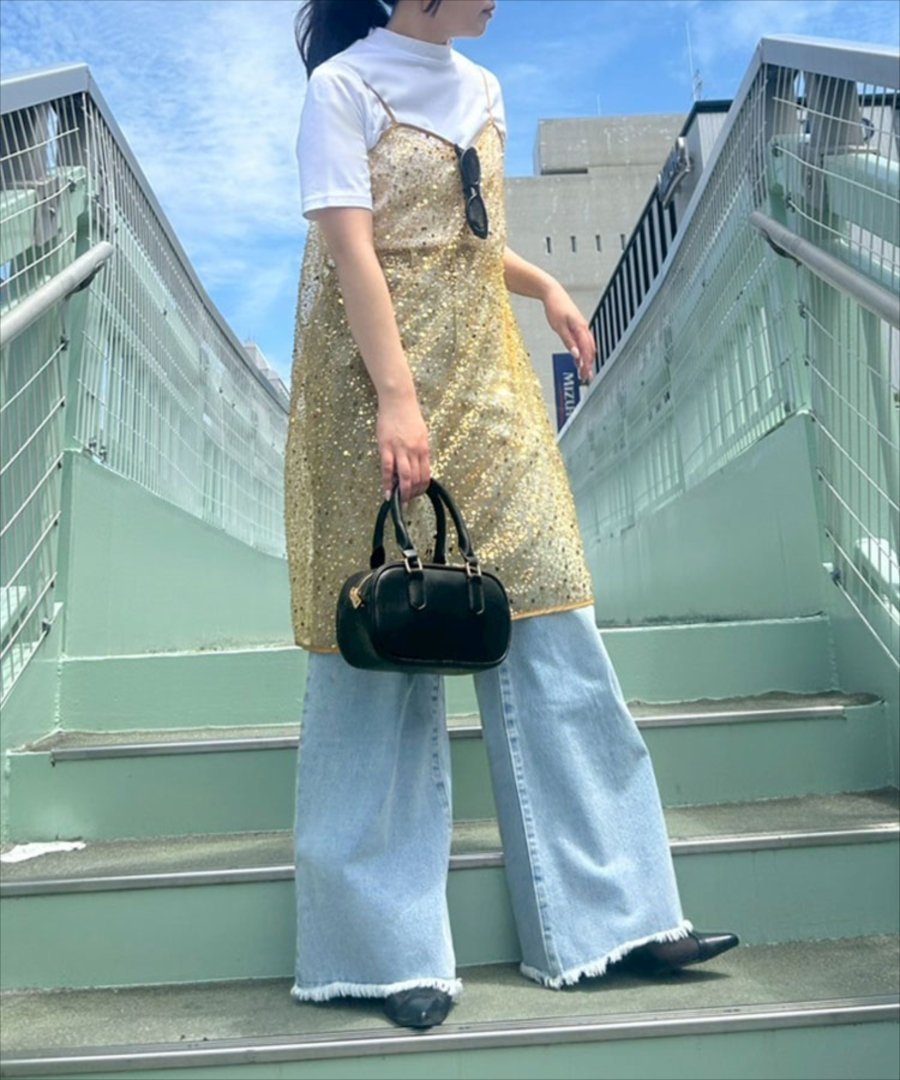 【その他のブランド/Other】のkirakira spangle dress インテリア・キッズ・メンズ・レディースファッション・服の通販 founy(ファニー) 　ファッション　Fashion　レディースファッション　Fashion for Women　ワンピース　Dresses　フォーマル・パーティードレス・結婚式用ドレス　Elegant & Casual Dresses　ゴールド|ID: prp329100004600534 ipo3291000000032708537