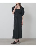 【スタイリング/styling】の【S/S(エスバイエス)】2WAYロングワンピース ウォッシャブル・UV・接触冷感 人気、トレンドファッション・服の通販 founy(ファニー) ファッション Fashion レディースファッション Fashion for Women ワンピース Dresses ウォッシャブル Machine Washable ギャザー Gathered, Ruffled スリム Slim, Slim Fit スリーブ Sleeve, Long Sleeve / Short Sleeve フェミニン Feminine, Girly フレア Flare, Flared フロント Front, Front Design ロング Long, Long-Length S/S・春夏 SS, Spring/Summer, Warm Season 夏 Summer エレガント 上品 Elegant thumbnail BLK[009]|ID: prp329100004600538 ipo3291000000032708569