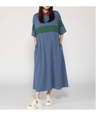 【フラボア/FRAPBOIS】のラガーワンピ 人気、トレンドファッション・服の通販 founy(ファニー) ファッション Fashion レディースファッション Fashion for Women ワンピース Dresses コレクション Collection, Seasonal Line ツイル Twist, Twisted Detail ポケット Pocket, Pocket Detail メンズ Men's, Menswear リラックス Relax, Relaxed Fit thumbnail ブルー|ID: prp329100004600549 ipo3291000000032708639