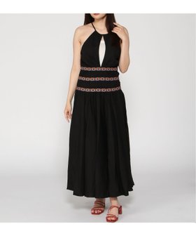 【デシグアル/Desigual】のStella Jean ホルターネック ミディワンピース 人気、トレンドファッション・服の通販 founy(ファニー) ファッション Fashion レディースファッション Fashion for Women ワンピース Dresses カラフル Colorful Design シューズ Shoes, Footwear デニム Denim, Jeans Material パターン Pattern, Design Print パッチワーク Patchwork, Mixed Fabric プリント Print, Printed Pattern メンズ Men's, Menswear |ID:prp329100004600552