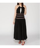 【デシグアル/Desigual】のStella Jean ホルターネック ミディワンピース 人気、トレンドファッション・服の通販 founy(ファニー) ファッション Fashion レディースファッション Fashion for Women ワンピース Dresses カラフル Colorful Design シューズ Shoes, Footwear デニム Denim, Jeans Material パターン Pattern, Design Print パッチワーク Patchwork, Mixed Fabric プリント Print, Printed Pattern メンズ Men's, Menswear thumbnail グレー/ブラック/2000|ID: prp329100004600552 ipo3291000000032708653