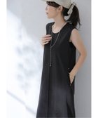 【ラ トータリテ/La TOTALITE】の【洗える】ピンタックカットワンピース 人気、トレンドファッション・服の通販 founy(ファニー) ファッション Fashion レディースファッション Fashion for Women ワンピース Dresses 2025年 2025 2025春夏・S/S Spring/Summer 2025 SS25 シンプル Simple, Minimal フロント Front, Front Design 洗える Machine Washable thumbnail ブラック|ID: prp329100004600555 ipo3291000000032708675
