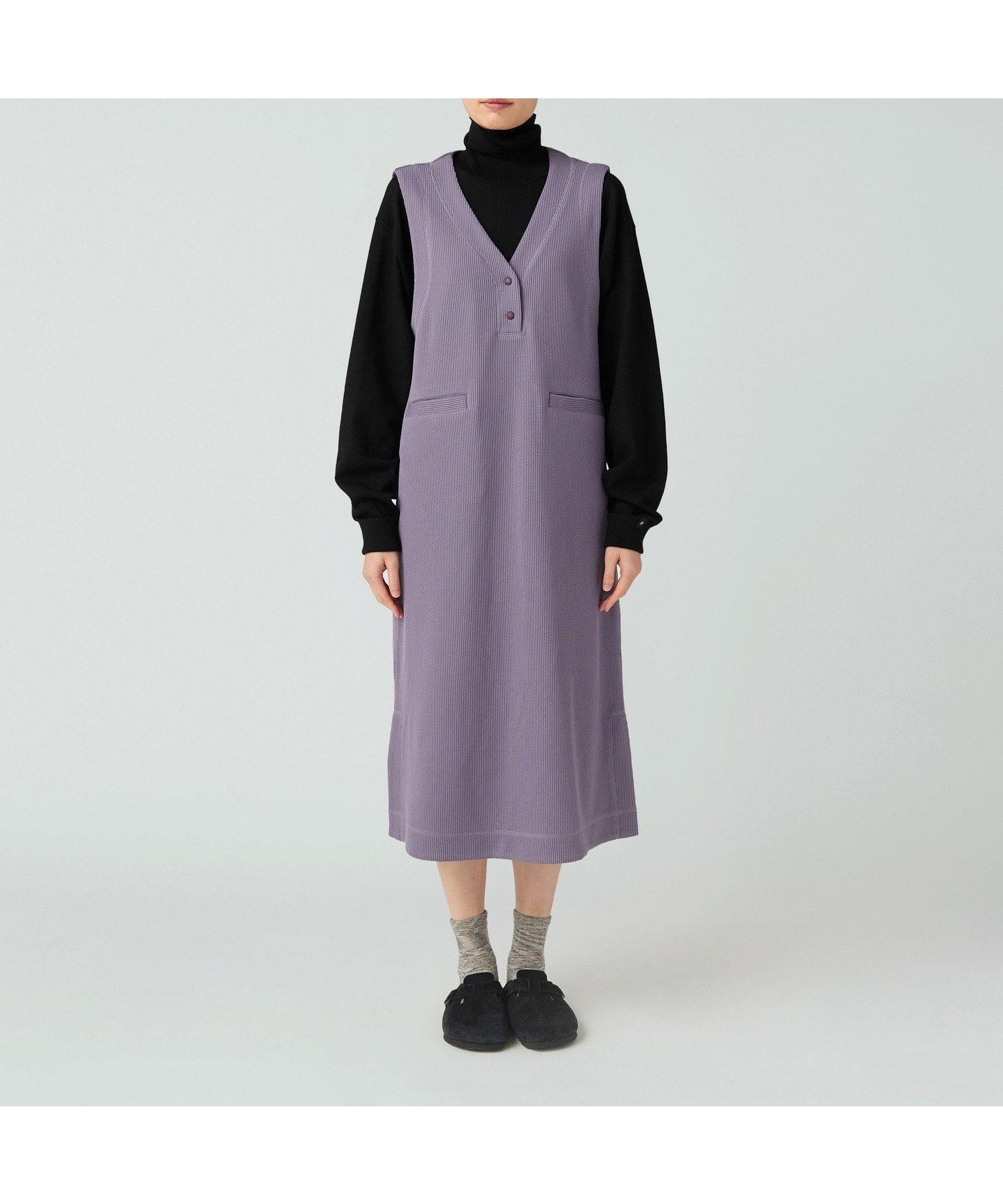【スノーピーク/SNOW PEAK】のDry Thermal Dress インテリア・キッズ・メンズ・レディースファッション・服の通販 founy(ファニー) 　ファッション　Fashion　レディースファッション　Fashion for Women　ワンピース　Dresses　フォーマル・パーティードレス・結婚式用ドレス　Elegant & Casual Dresses　インナー　Innerwear　カフス　Cuff Design　クラシック　Classic, Timeless Style　シンプル　Simple, Minimal　ジャケット　Jacket, Outerwear　スマート　Smart, Elegant　長袖　Long Sleeve, Full Sleeve　フィット　Fit, Slim Fit　ヘムライン　Hemline, Bottom Cut　ベーシック　Basic, Essential　ポケット　Pocket, Pocket Detail　モノトーン　Monotone, Black and White　無地　Plain, Solid Color　A/W・秋冬　Autumn/Winter　冬　Winter / This Winter　ビジネス 仕事 通勤　Business / Work / Commuting　2025年　2025　2025-2026秋冬・A/W　Autumn/Winter 2025–26 AW25–26　LIGHT PURPLE|ID: prp329100004600558 ipo3291000000032708694