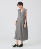 【ビームス ウイメン/BEAMS】のロング ジレ ワンピース GREY|ID: prp329100004600567 ipo3291000000032708736