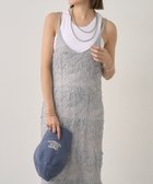 【パルグループ/PAL GROUP】の【SHENERY】透かし編スパンコールキャミドレス 人気、トレンドファッション・服の通販 founy(ファニー) ファッション Fashion レディースファッション Fashion for Women トップス・カットソー Cut & Sew Tops キャミソール&ノースリーブ Camisoles & Sleeveless Tops ワンピース Dresses フォーマル・パーティードレス・結婚式用ドレス Elegant & Casual Dresses おすすめ Recommended / Our Picks スパンコール Sequins, Sequin Embellishment デニム Denim, Jeans Material エレガント 上品 Elegant 夏 Summer 透かし Cut-Out, Lacework thumbnail シルバー|ID: prp329100004600579 ipo3291000000032708823