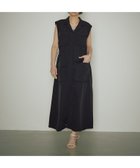【パルグループ/PAL GROUP】の【earthy_】ナイロンロングベストワンピース ブラック|ID: prp329100004600581 ipo3291000000032708834