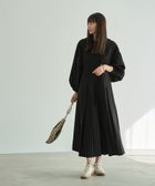 【スタイルデリ/STYLE DELI】のバルーンスリーブタックワンピース ブラック|ID: prp329100004600589 ipo3291000000032708865