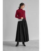 【スタイルデリ/STYLE DELI】の縦シボ織りタックギャザーロングスカート ブラック|ID: prp329100004600590 ipo3291000000032708874